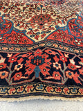4’7 x 6’6 Antique and fine 19th Century rug / #JLheirloom) / 5x7 Vintage Rug - Blue Parakeet Rugs