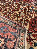 4’7 x 6’6 Antique and fine 19th Century rug / #JLheirloom) / 5x7 Vintage Rug - Blue Parakeet Rugs