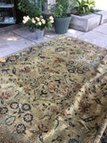 8'3 x 11' Antique Tabriz Rug / Large Antique Rug / Large vintage rug - Blue Parakeet Rugs