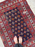 4x5 Antique Persian Rug