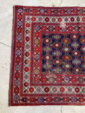 3’9 x 5’ Antique Persian rug #2364 - Blue Parakeet Rugs
