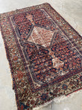 4’1 x 6’6 Antique Persian Rug #2700