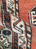 3’7 x 6’4 Antique Kazak Rug (#1289) - Blue Parakeet Rugs