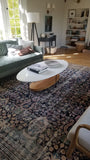 10' x12' Antique 1880's Persian Mashhad Rug - Blue Parakeet Rugs