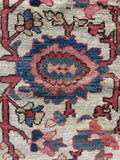 9x12 Worn Persian Rug / Mahal Rug #4191