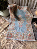 3x5 Vintage Persian French Blue Rug #3336ML