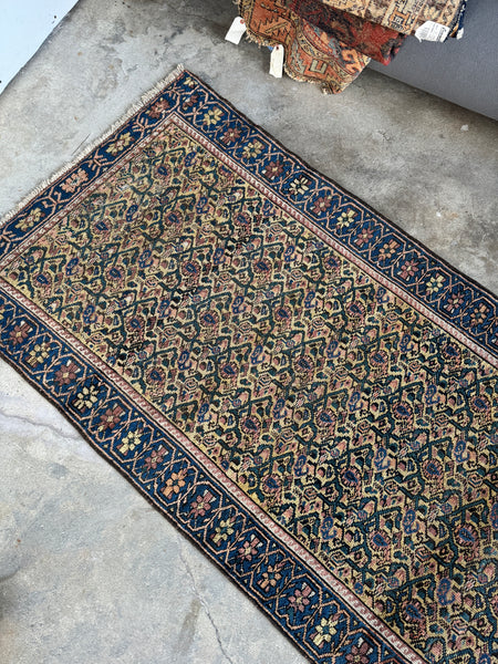 Small Antique Persian Rug #4276