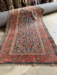 Small Antique Persian Rug #3893