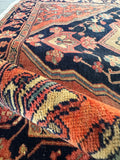 Antique Persian Ferahan Sarouk / 4’2 x 6’9 Rug #4337