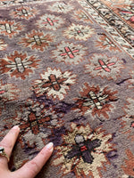 4x8 Purple Antique Rug #3263
