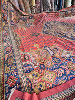 16x16 Square Antique Spanish Rug / 16x16 rug