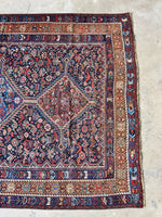 Large Vintage Persian Tribal Rug with Animal Motifs #3798