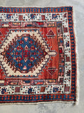 11 Foot Antique Persian Camel Hair Runner / 3’2 x 11’ Rug #3950
