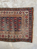 Worn Vintage Tribal Rug Runner / 3'5 x 13’4 Rug #4427