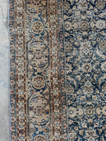 Large Worn Vintage Persian Rug / 7x10 Antique Tabriz Rug #4193