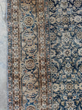 Large Worn Vintage Persian Rug / 7x10 Antique Tabriz Rug #4193