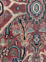 Antique Persian Mahal / 10’2 x 13’4 Rug #4044