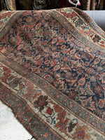 Rugged Tribal Persian Runner / Antique Persian Bidjar 4’8 x 11’8 Runner #3661