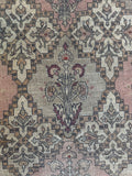 Antique Indian Agra Rug / 10x14 Rug #4577ML