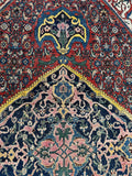 Palatial Antique Oversize Persian Rug / 9'5 x 14'4 Bidjar Rug #4424