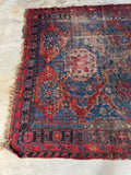 Worn Antique Soumak Flat Weave 7’5 x 12’5