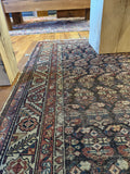 4x8 Antique Earthy and Tribal Persian Rug #3627