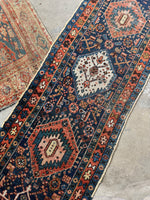 Skinny Narrow Vintage Persian Runner #3995