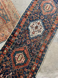 Skinny Narrow Vintage Persian Runner #3995