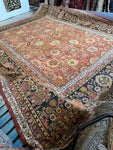 14x17 Vintage Rug / 13x16 Vintage Persian Rug / Sultanabad Mahal Rug #4212