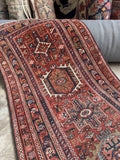 Skinny Narrow Vintage Persian Runner / 2’5 x 8’3 Antique Persian Runner #4527