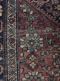 Small Antique Persian Rug / 3’5 x 4’6  Ferahan Rug #4201ML