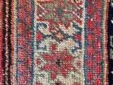 Antique Persian Runner / 4' x 16'4 Persian Malayer #4346