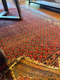 4x6 Antique Persian Rug #918