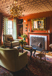 Antique Persian Heriz Rug / 9'7 x 12' Rug #3587ML - On Exhibit at the Pasadena Showcase House of Design