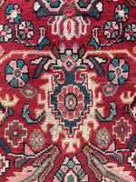 Large Vintage Persian Rug / 9’7 x 12’7 Mahal Rug #4049