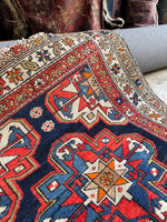 Persian rug symbolizing happiness and fertility.