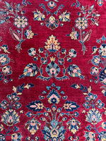 10x13 Antique Persian Kerman Rug #4041