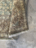 7x10 Muted Vintage Persian Rug #4046
