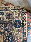 Small Vintage Tribal Rug / 3’3 x 4’7 Rug #4407