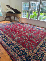10x13 Antique Persian Kerman Rug #4041