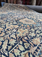 9x12 Antique Persian Floral Rug #4281