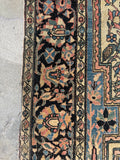Small Floral Persian Rug / Ferahan Sarouk #4317