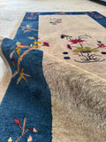 3x6 Art Deco Chinese Rug #4126