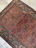 5x6 Square Vintage Persian Rug #4242ML