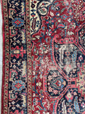 Large Heriz Rug / 6’6 x 9’7 Antique Heriz Rug (#1787)