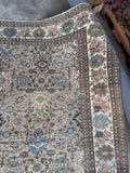 Large Antique Persian Tabriz Rug / 7’5 x 10’4 Rug #4416