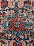 Worn Persian Scatter Rug / 2’5 x 3’9 Persian Rug #4303