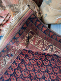 5x7 Vintage Persian Tribal Rug #854ML