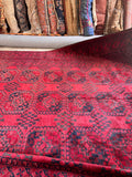 12x15 Palace Size Tribal Vintage Rug / Deep Burgundy Rug #3843