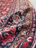 Large Vintage Persian Rug / 9’7 x 12’7 Mahal Rug #4049